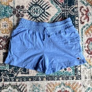 Champion Women's Athletic Light Blue Shorts